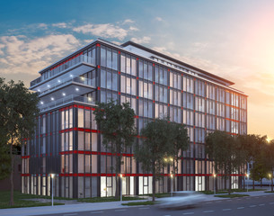 Obraz premium Bürogebäude