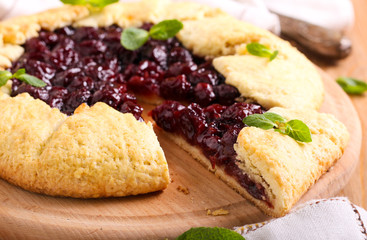 Berry galette