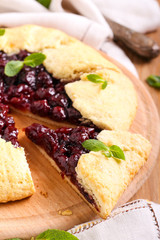 Berry galette