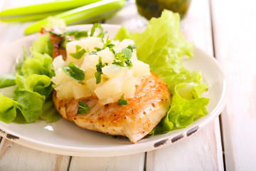 pineapple chicken breast