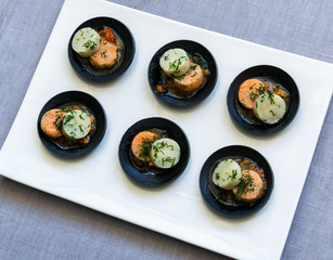 Coupelles amuse-bouches