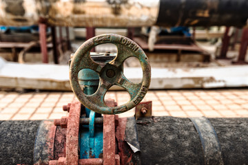 Industrial zone valves, factory equipment.