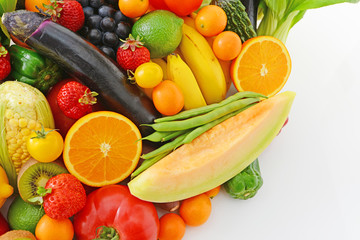 新鮮な野菜と果物