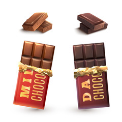 Chocolate Bars Set