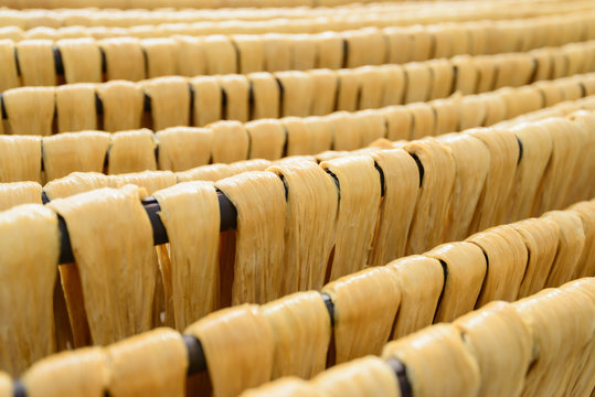 Production process of Yuba