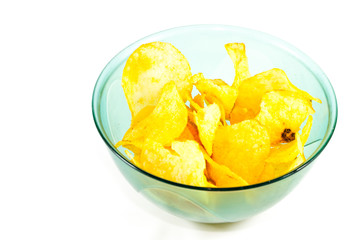 Frische Kartoffelchips