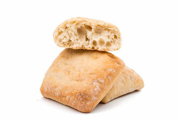 Ciabatta (Italian bread) - obrazy, fototapety, plakaty