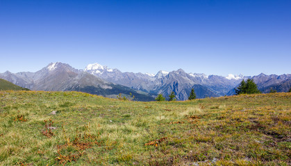Panorama di montagna