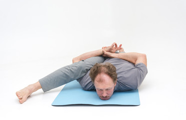 Fototapeta premium Yoga asanas.