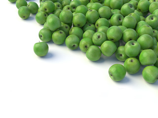 Green apples