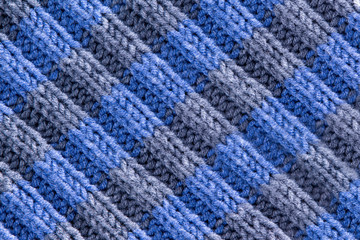 Fototapeta premium Background texture of handmade crochet work