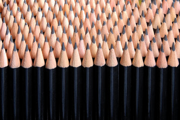 Texture groups of black pencils