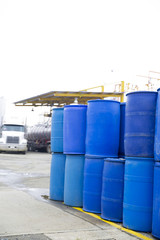 Big Blue Barrels