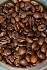 Coffee beans background