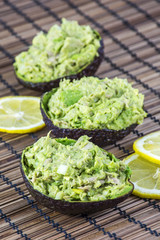 Healthy salad with avocado and lemon-2