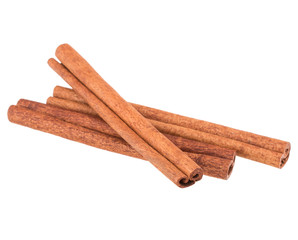 cinnamon stick spice isolated on white background closeup
