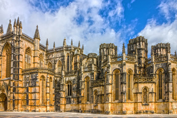Batalha Dominican medieval monastery, Portugal - great masterpie