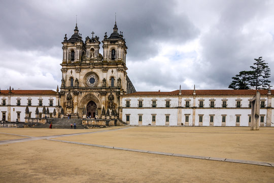Church Alcobaca monastery is a Mediaeval Roman Catholic Monaster