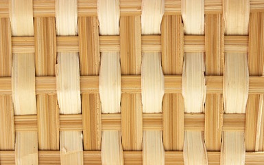 abstract smooth wooden vertical weaving natural elm