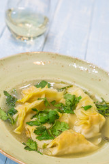 Lemongrass Chicken Dumplings