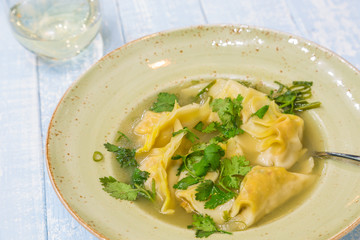 Lemongrass Chicken Dumplings