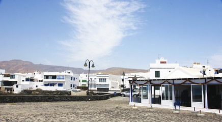 Fototapeta na wymiar Puerto Arrieta, Lanzarote, Islas Canarias