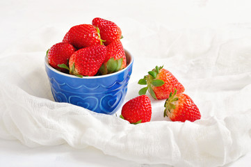 Strawberries in a bowl
