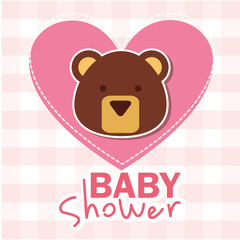 Obraz premium baby shower