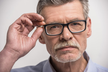 Fototapeta premium Senior man