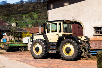 Fototapeta premium Traktor