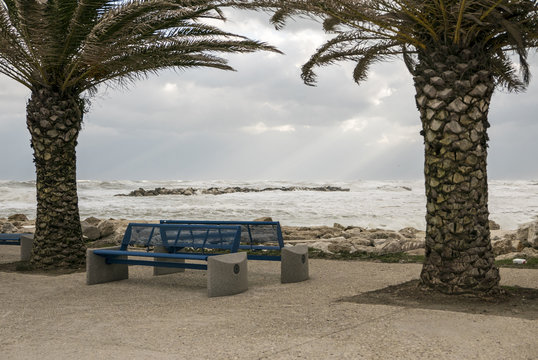 Panchina al mare