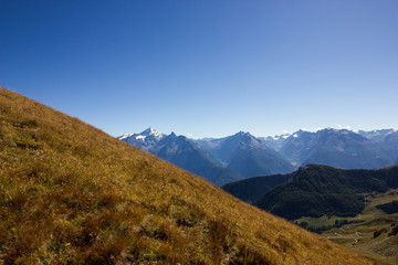 Panorama di montagna