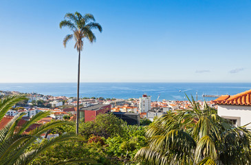 Fototapeta na wymiar Funchal city, Madeira island, Portugal