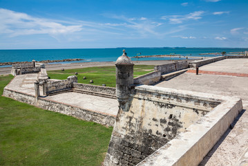 Espigón del Baluarte de Santa Catalina también llamado Espigón de la Tenaza en la muralla de...