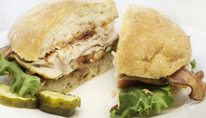 BLT Bacon Lettuce Tomato Sandwich