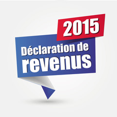 Déclaration de revenus 2015