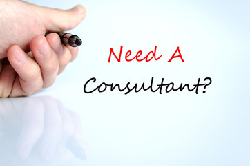 Need A Consultant Concept