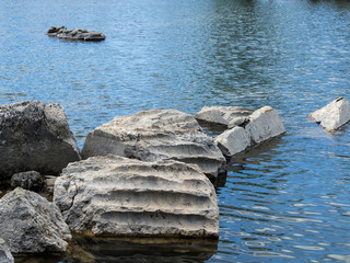 Ruins of Ancient greek temple of Letoon.
