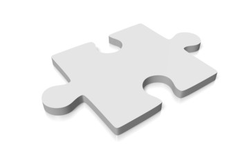 Fototapeta premium 3D puzzle concept