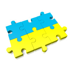 Fototapeta premium Ukraine flag