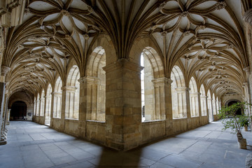Cloister of Santa Maria Cathedral in Leon