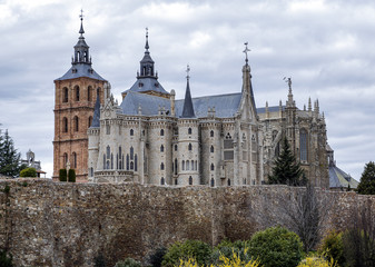 Fototapeta premium Astorga Epsiscopal Palace