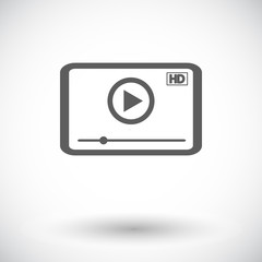 Video player icon.