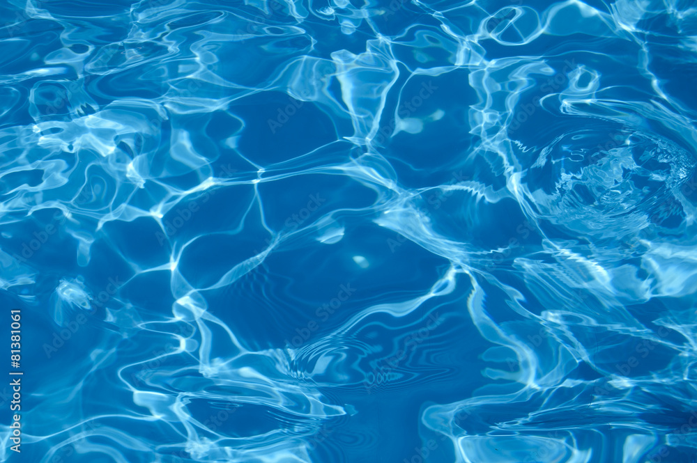 Wall mural water background