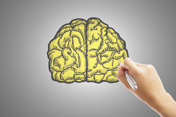 Write your brain and idea