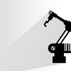 Fototapeta premium industrial robot