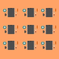 Electronic component on circuit board