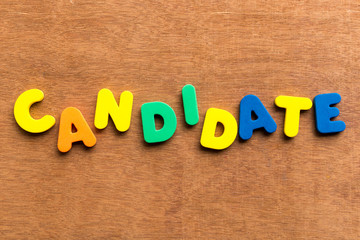 candidate