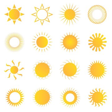 sun icons