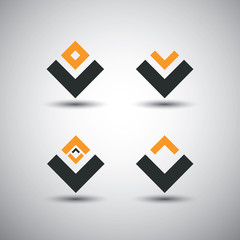 Collection of Minimalist Icon Designs - Corporate Identity Icons